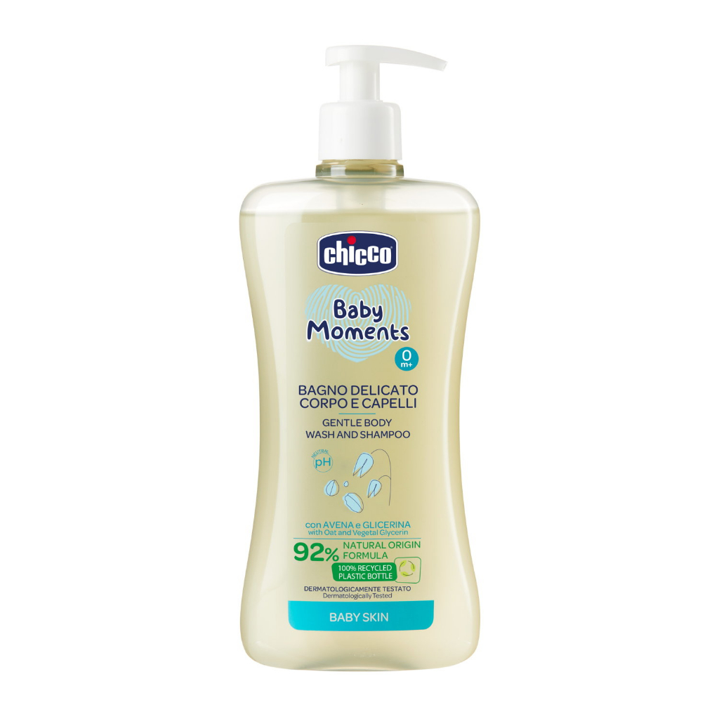 Sữa tắm gội chiết xuất Yến mạch Chicco 0M+ 200ml/500ml