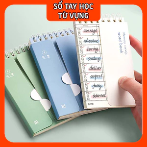 Sổ tay học từ vựng 80 trang - có nhiều kích cỡ