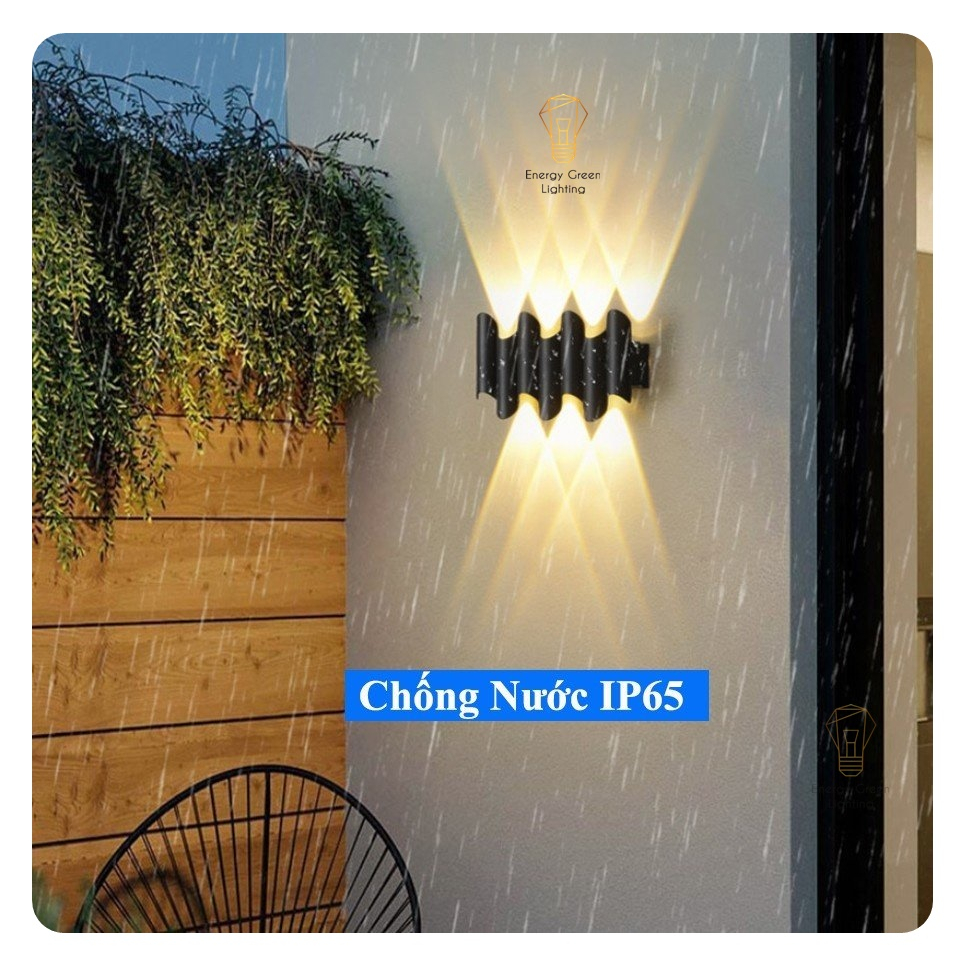 Ảnh Đèn Hắt Tường Energy Green Lighting Chống Nước 2 Đầu Chiếu Sáng DT-9032 - Trang Trí Ngoài Trời 2