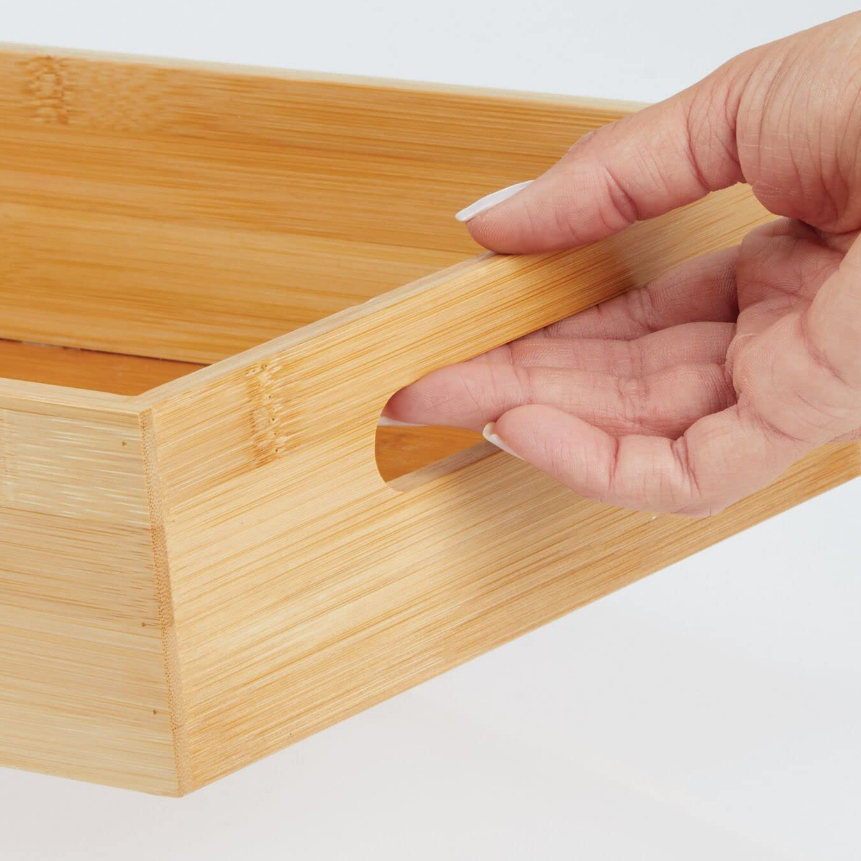 Khay tre cao cấp đựng gia vị, đồ đa năng, tiện lợi - ONGTRE