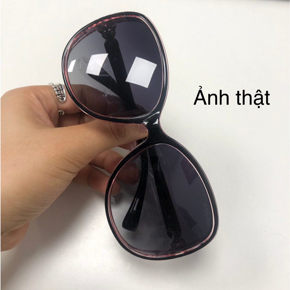 Ảnh Kính Râm Nữ Thời Trang AORON Gọng PC Đàn Hồi Chạm Hồ Ly Sang Trọng Và Cuốn Hút, Tròng Kính Nữ Phân Cực Chống UV 4
