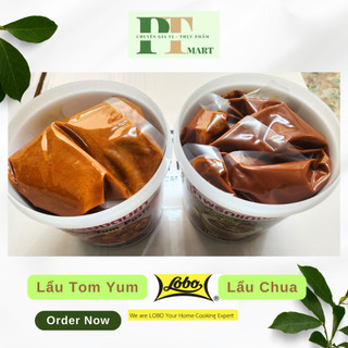 Hộp 1kg Gia vị Lẩu Tom Yum chua cay & Lẩu Chua Thái hiệu Lobo. Siêu tiết kiệm -->