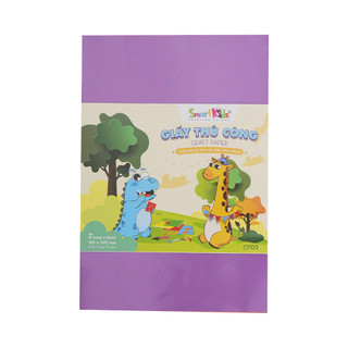 Giấy thủ công SmartKids CF02 07 màu khổ vừa