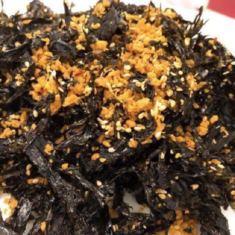 Rong Biển Tỏi Mè Xuất Khẩu loại 1 hộp 150Gr