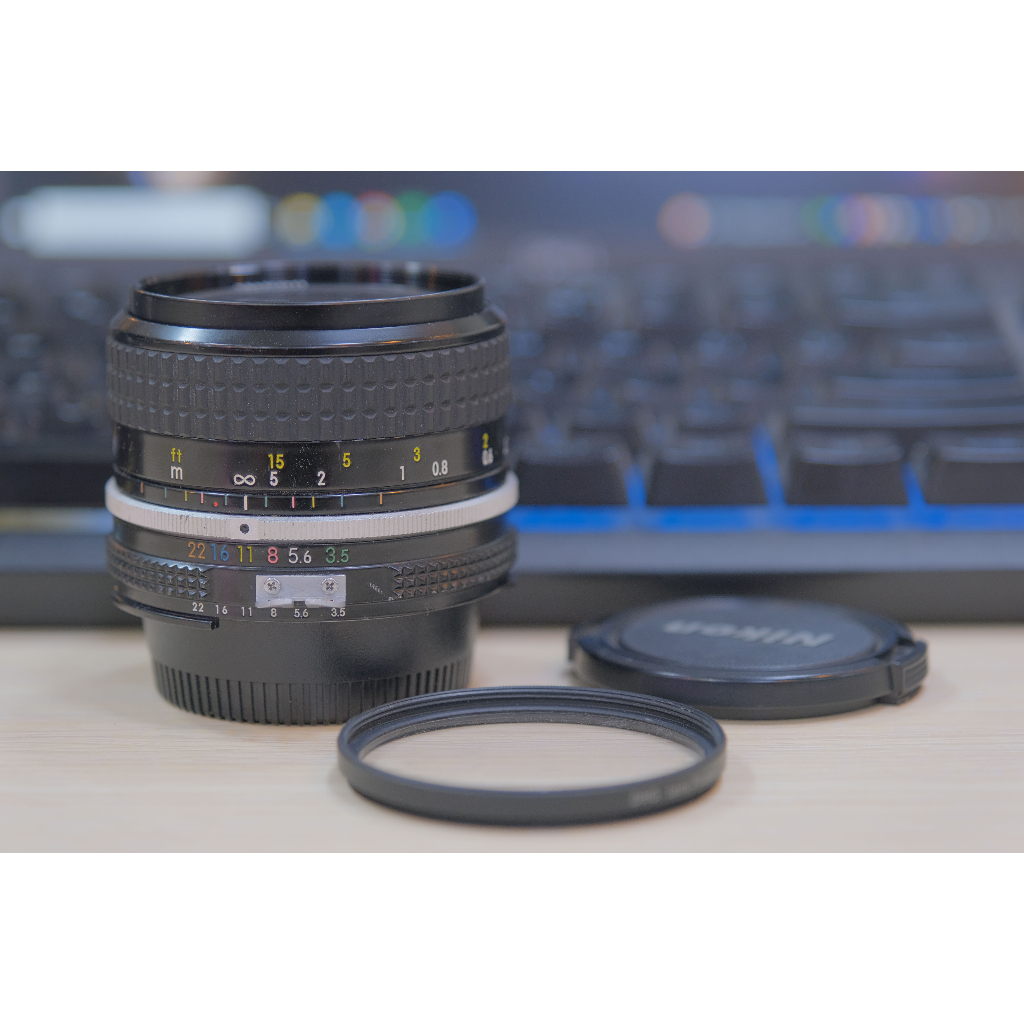 nikkor 28mm f3.5 - ống kính máy ảnh film nikon 28mm f3.5 | Shopee Việt Nam