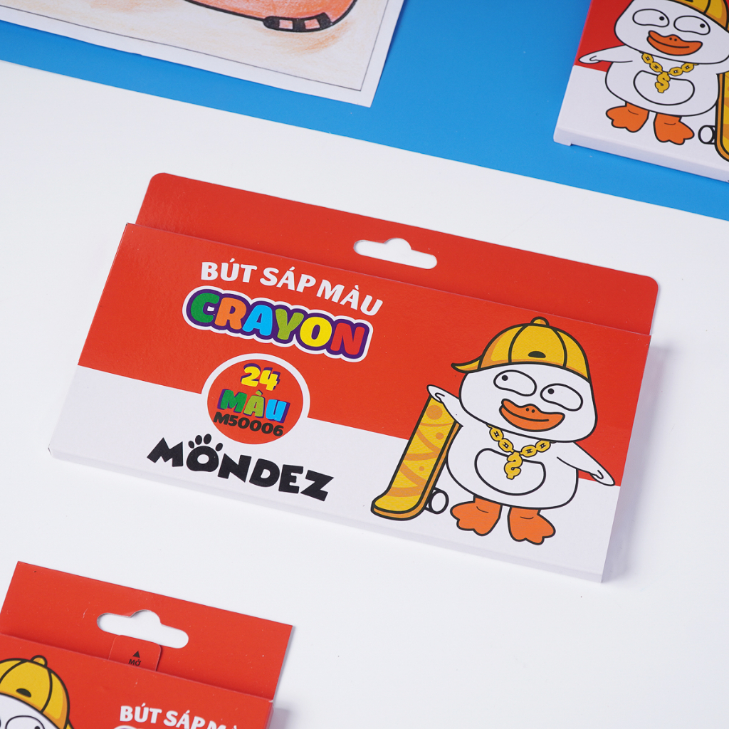 Bút Sáp Màu 12,18,24 Màu Cho Bé Tô Vẽ Màu Không Độc Hại Chất Liệu An Toàn, Có Mùi Thơm Dễ Chịu M50004/5/6