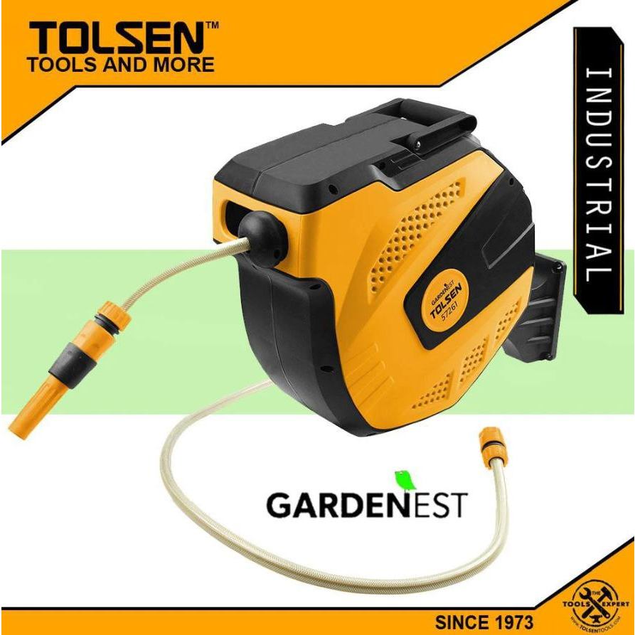Bộ Rulo Nước - Cuộn Ống Nước Tự Động Tolsen 57261 Lionking 10m - 15m ...