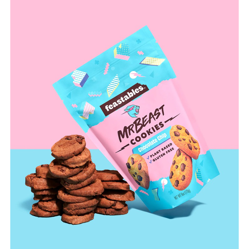 [ Mới ] Bánh Cookies Cực Ngon Của Nhà Feastables MrBeast Cookies, 6 Oz ...