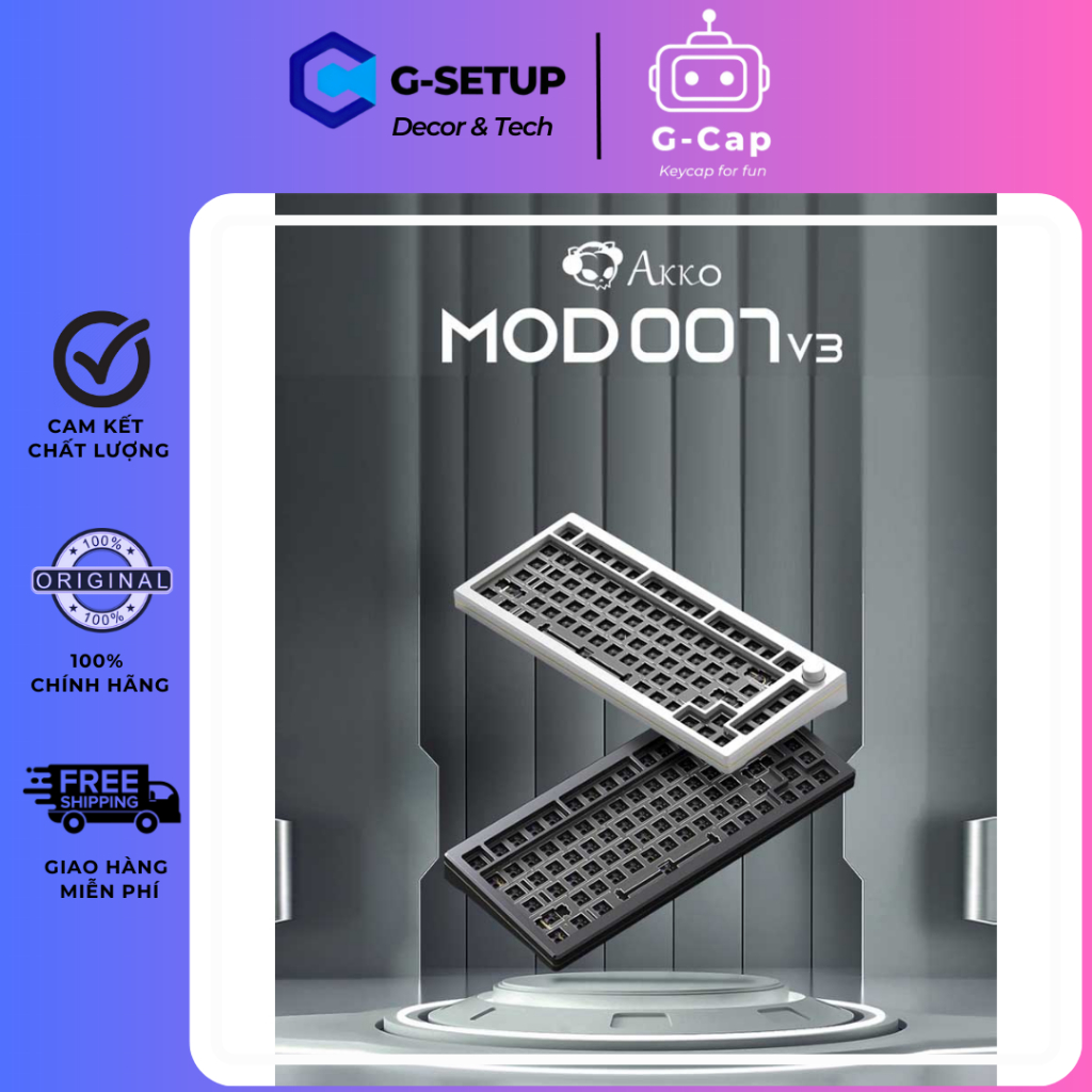 [Hàng sẵn] Kit bàn phím cơ AKKO Designer Studio – MOD007v3 (Flex-cut ...