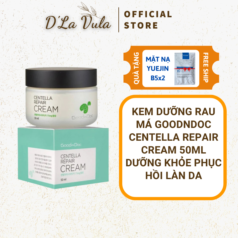Kem Dưỡng Rau Má Goodndoc Centella Repair Cream 50ml | Shopee Việt Nam