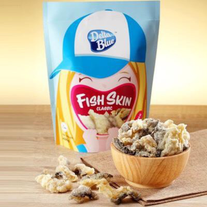 SNACK DA CÁ CHIÊN VỊ NGUYÊN BẢN - DELTABLUE 100gr | Shopee Việt Nam