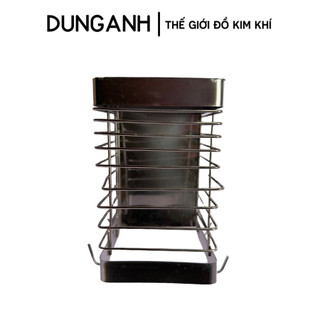Rọ đũa Inox 304 Kim Khí Dung Anh, hộp đựng đũa inox 2 ngăn