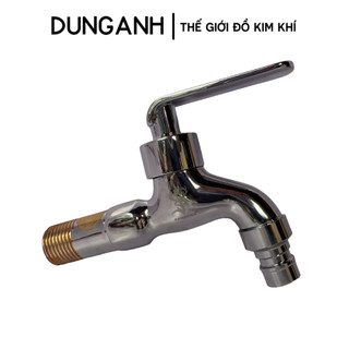 Vòi nước Kim Khí Dung Anh, van gạt inox 304 ren 21