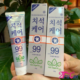 Kem đánh răng Dr.Hydrocell 99 NS Organic Toothpaste 120g (trắng răng thơm miệng giảm ê buốt) 2Trucos
