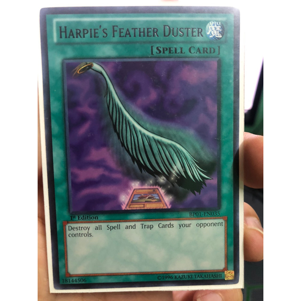 Harpie's Feather Duster BP01EN035 Rare 1st Edition Shopee Việt Nam