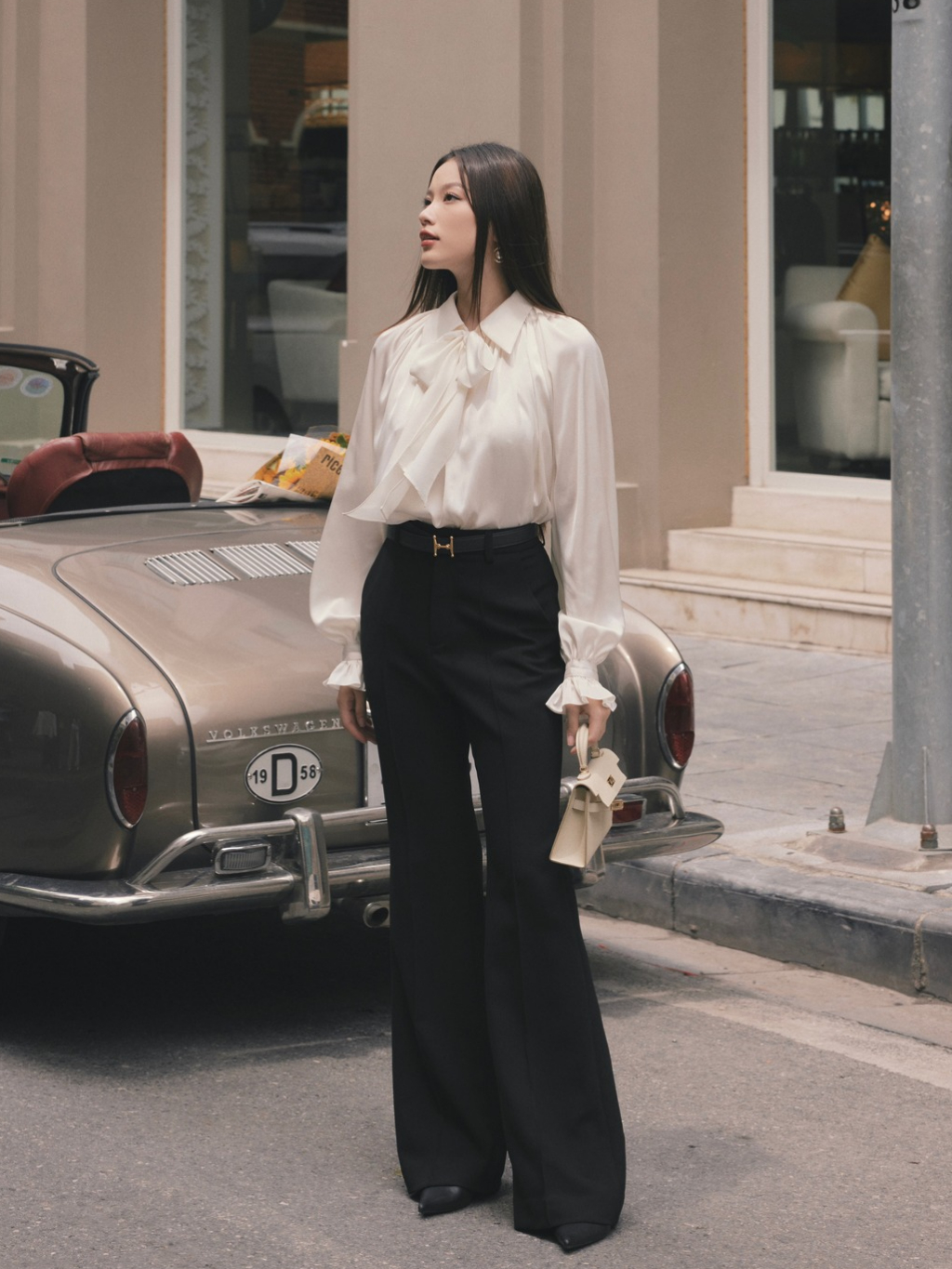 Ảnh Quần loe mí li HUONG BOUTIQUE HBQ122 3