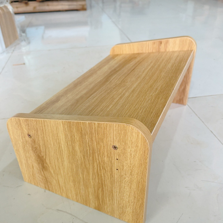 Ghế Kê chân bằng gỗ lót nệm sofa đa năng,Gác chân văn phòng, làm nail, làm việc