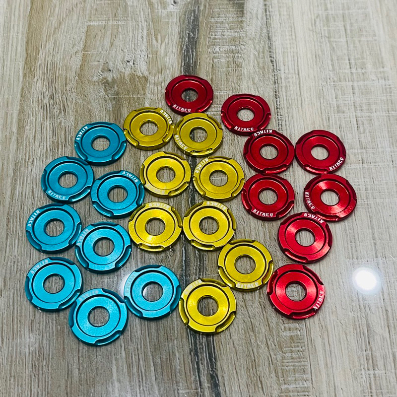 COMBO LÔNG ĐỀN NHÔM KITACO CHÍNH HÃNG ĐỦ 3 MÀU SIÊU ĐẸP TRANG TRÍ XE MÁY