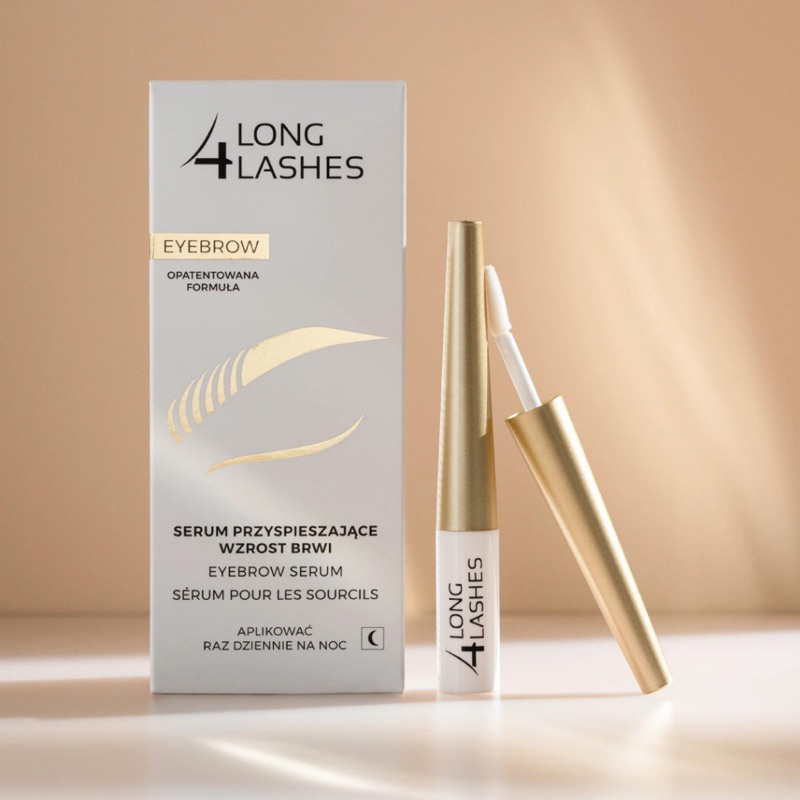 Serum dưỡng Lông Mày dài, làm dày Long 4 lashes Ba Lan (nội địa đủ Bill) | Shopee Việt Nam