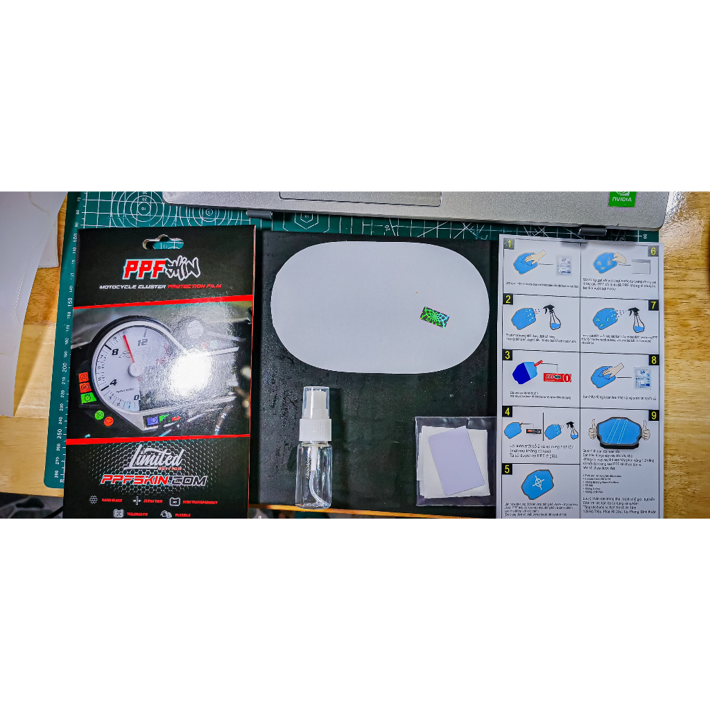 PPF xe YADEA M6I, m6i  PPF Xe  điện, miếng dán bảo vệ mặt đồng hồ xe Yadea M6i