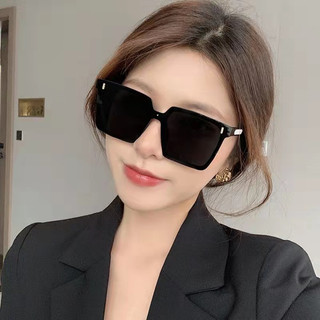 Kính râm mát nữ nam HANASO phong cách Hàn Quốc mắt kính không độ chống UV tia bức xạ thời trang cao cấp đẹp cá tính 256