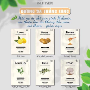 Mặt Nạ Giấy Hàn Quốc Pretty Skin Dưỡng Da