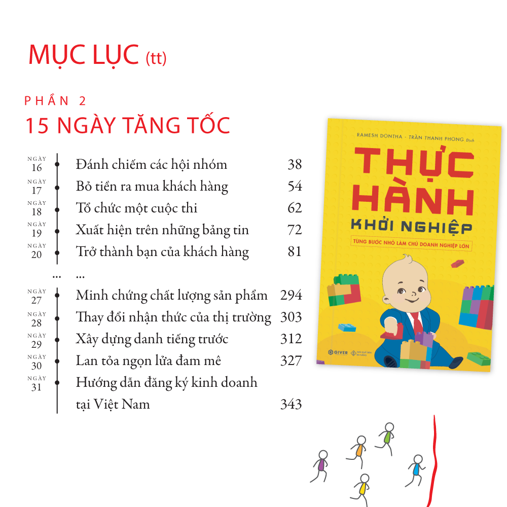 Sách Kinh Doanh - Thực Hành Khởi Nghiệp - Từng Bước Nhỏ Làm Chủ Doanh Nghiệp Lớn