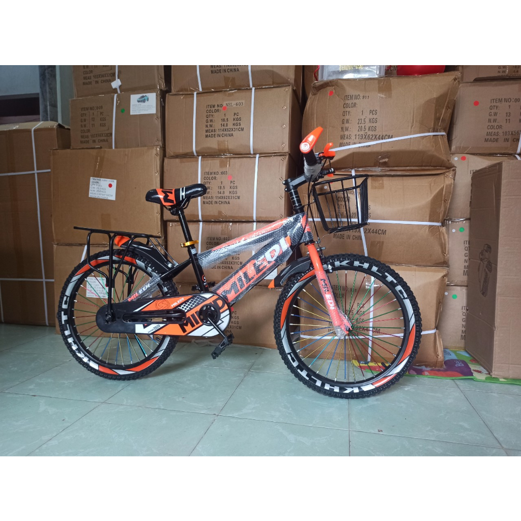 Xe đạp trẻ em, xe đạp địa hình bé trai đủ size 12-20, hàng full box_Hulk.Kids