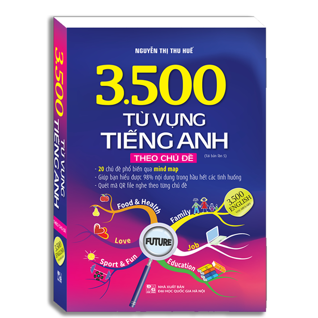 Ảnh Sách - 3500 từ vựng tiếng Anh theo chủ đề (sách màu ) 1