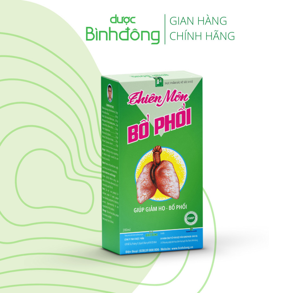 Ưu điểm Thiên Môn Bổ Phổi Bình Đông