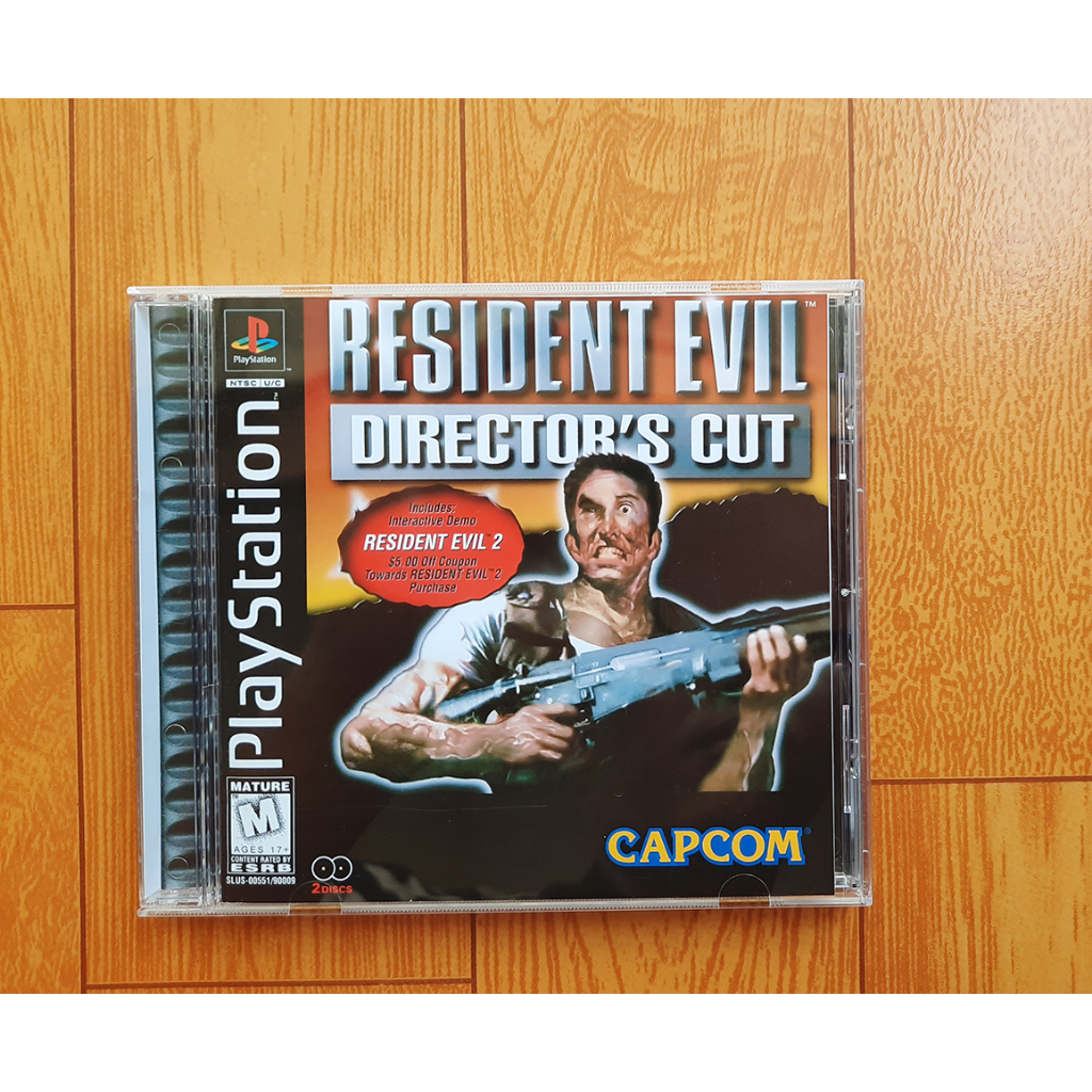 Jeu PS1 Resident Evil Director's Cut 1997 PAL Fr – État MINT (dernier Dispo)