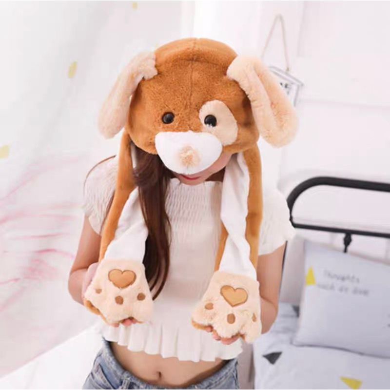 Mũ tai thỏ giật dễ thương các mẫu , phù hợp mọi lứa tuổi