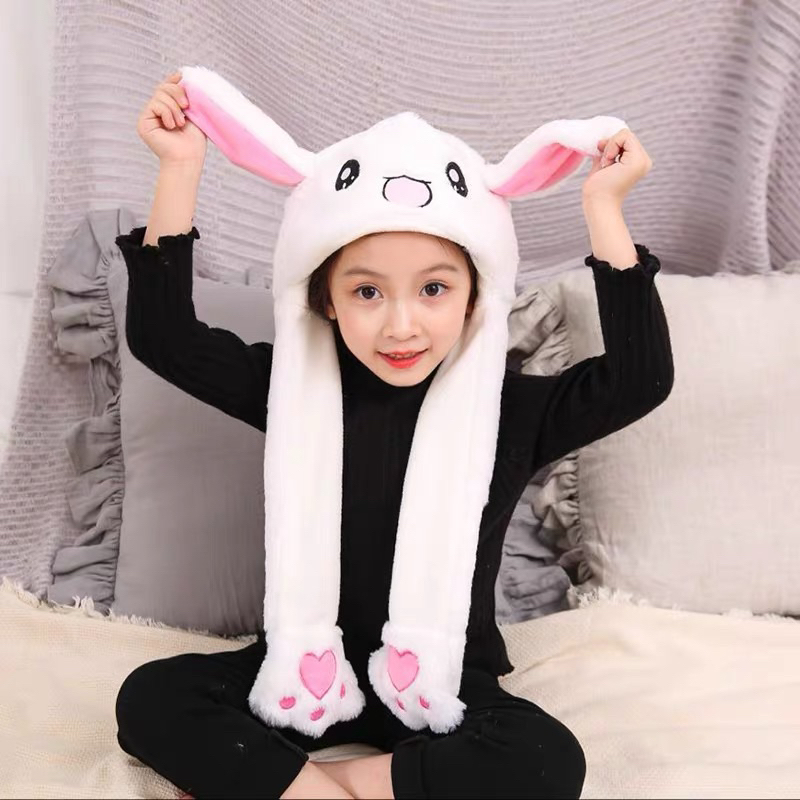 Mũ tai thỏ giật dễ thương các mẫu , phù hợp mọi lứa tuổi