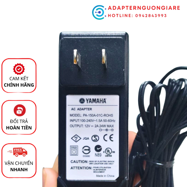 Alimentatore ABLEGRID Per Tastiera Yamaha PSR-220 PSR-248 PSR-260 PSR-270 &ndash; Nuovo Con Cavo