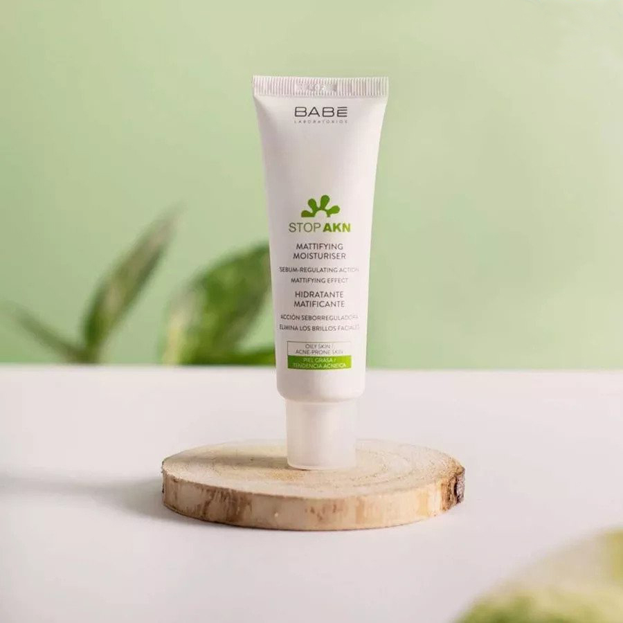 Ảnh Kem Dưỡng Laboratorios Babé Cho Da Dầu Mụn Stop AKN Mattifying Moisturiser (50ml) 3