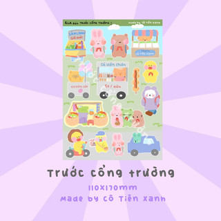 Combo 3 Sticker Nhí Nhố made by Cô Tiên Xanh | Shopee Việt Nam