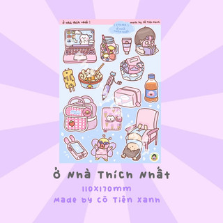 Combo 3 Sticker Nhí Nhố made by Cô Tiên Xanh | Shopee Việt Nam