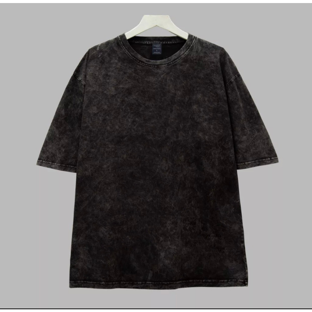 Áo Thun Trơn Basic Unisex 3 Màu(TRẮNG,XÁM WASH,ĐEN)- Áo Phông Tay Lỡ Nam Nữ 100% Cotton ( có form rộng  thoải máiXL )