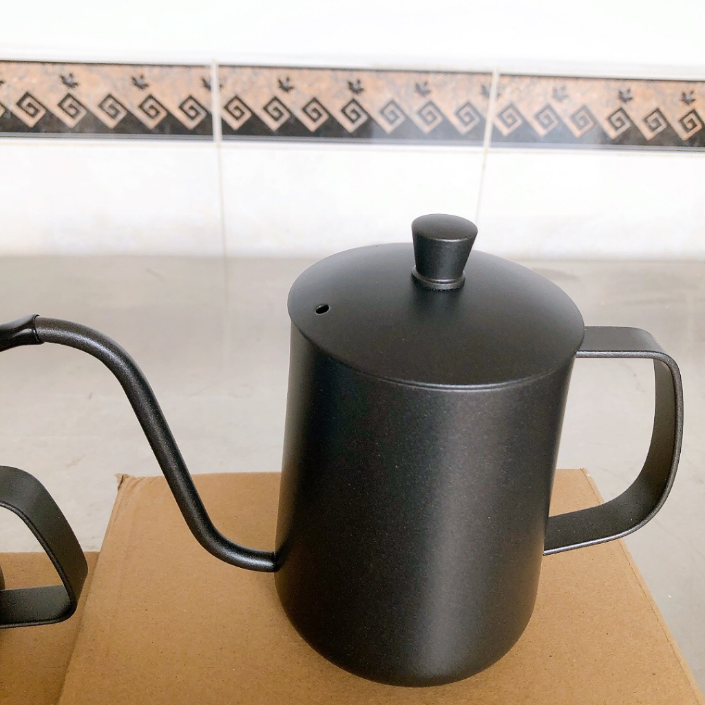 Ấm Pha Trà  Cổ Ngỗng  - Rót trà - Rót cà phê Bằng Thép Không Gỉ 350ml - 600ml
