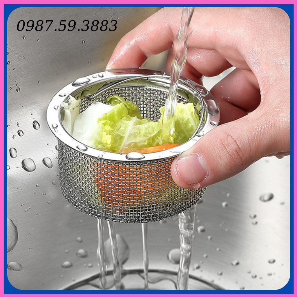 Lưới Lọc Rác Bồn Rửa Chén Bát Bằng Inox Chống Gỉ | Shopee Việt Nam