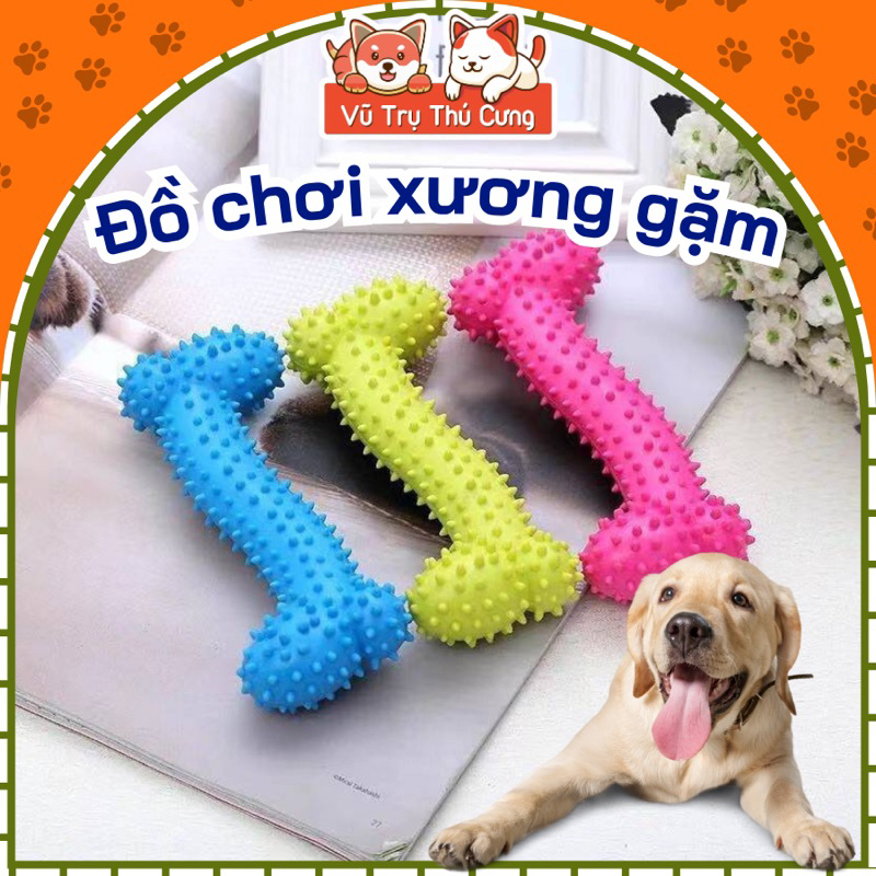 Đồ Chơi Xương Gặm Cao Su Cho Chó Mèo Làm Sạch Răng (mẫu chữ Z)