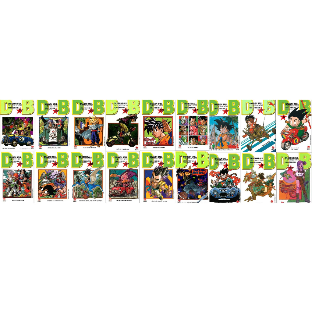 Truyện Tranh NXB Kim Đồng - Trọn Bộ 42 tập Dragon Ball - 7 Viên Ngọc ...