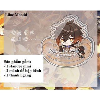 sẵn Mô hình Genshin Impact | standee bập bênh lắc lư kiểu dáng mini siêu yêu Venti Wanderer Nahida Klee Hutao Kazuha