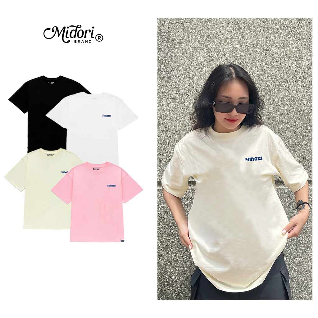 Áo thun unisex form rộng tay lỡ Phông Nam Nữ AUGUST