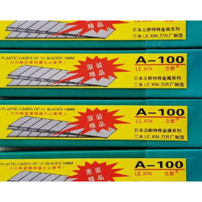 Dao rọc giấy hiệu Sư Tử Berrylion 229B và lưỡi dao rọc A100X, A100, Wynn's
