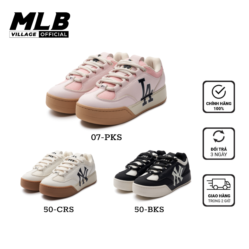 Giày MLB Chính Hãng - Giày MLB Chunky Wide 3ASXCCW3N | Shopee Việt Nam