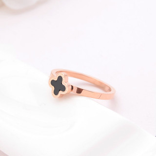 Nhẫn nữ LAMY Lucky Four Leaf Ring Rose Gold 8085