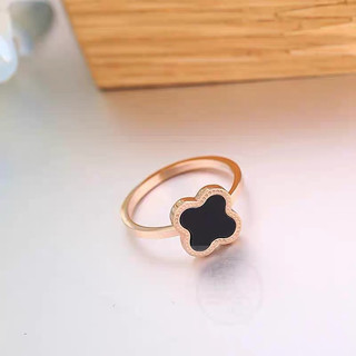 Nhẫn nữ LAMY Lucky Four Leaf Ring Rose Gold 8085