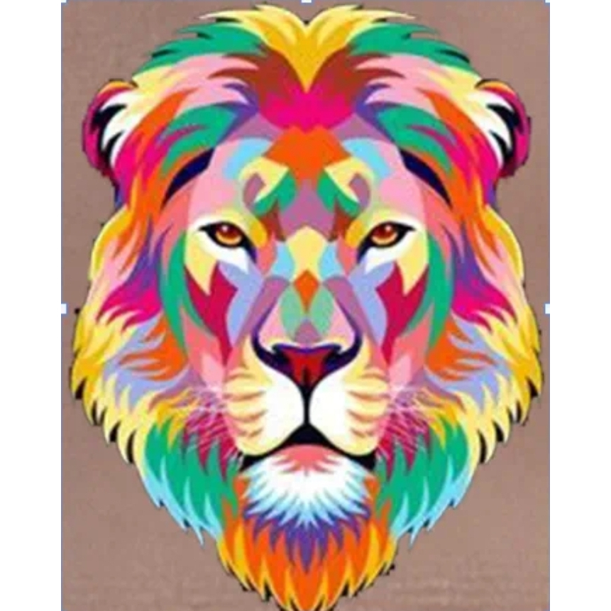 HÌNH ỦI ÉP NHIỆT-HÌNH VẼ HỔ PANT ART IN ÁO hình Hổ [khuyến mãi ]- ủi trực tiếp lên vải