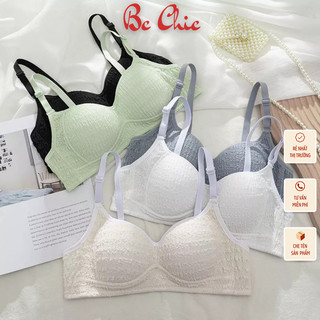 Áo Lót Nữ VECYLA, Áo Ngực Nữ, Bra Chất Cotton Nâng Ngực Mút Mỏng, Áo Ngực Không Gọng Thoáng Mát Tôn Vòng 1- 132/ 138